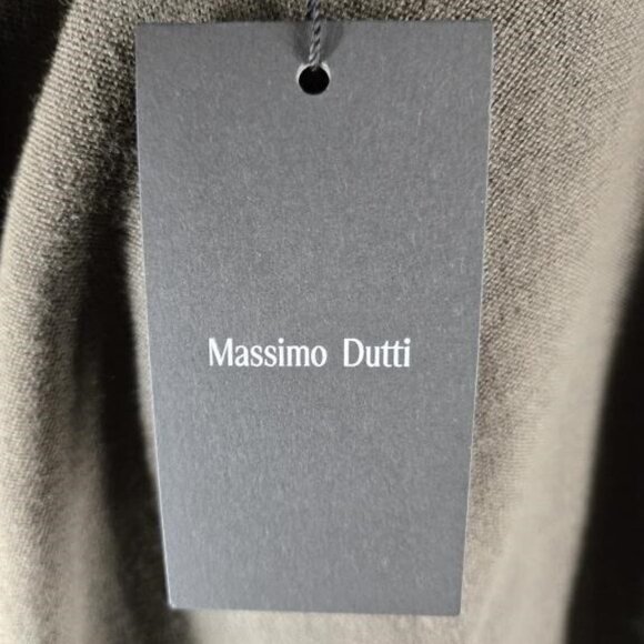 Massimo Dutti Olive Green Zip-up Cardigan (NWT) - Picture 9 of 10